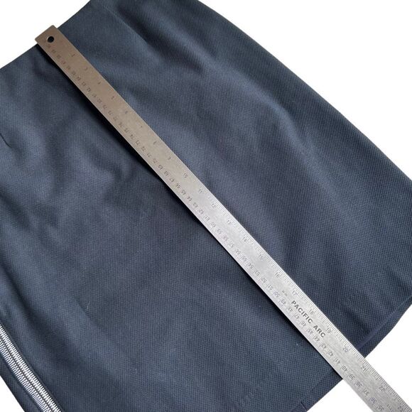 Worth New York Black Skirt with Side Slit Zippers - Picture 10 of 11